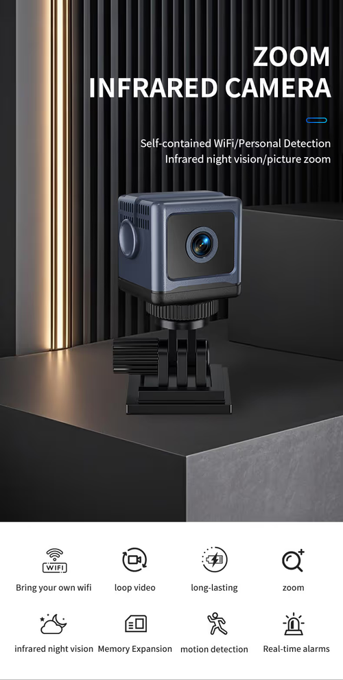 ✨DLJ- Cepin✨Smart WiFi Security Camera – 1080P HD, Night Vision, Motion Detection, Low Power