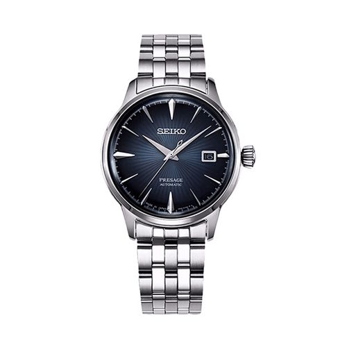 SEIKO Men's Cocktail Gentleman Blue Business Automatic Mechanical Watch