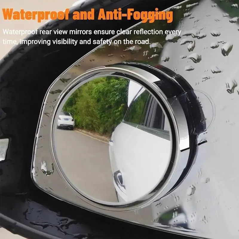 🔥ZZP-CEPIN🔥2Counts Safety driving mirror,Car Blind Spot Mirror, Wide Angle Mirror for Car Rearview Mirror,360-Degree Reversing Mirror