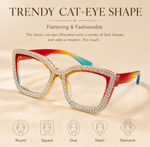 ✨DLJ- Cepin✨Fashion Modern Look Trending Eyeglasses