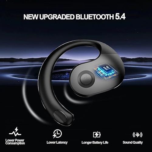 Over-ear Bluetooth headphones