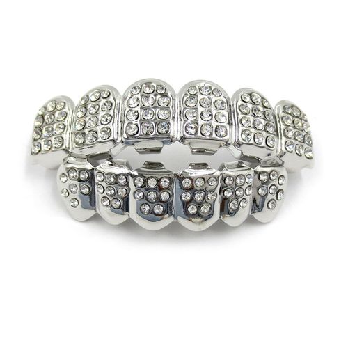 🔥zzp-CEPIN🔥-Hip-Hop Gold-Plated Diamond Grillz