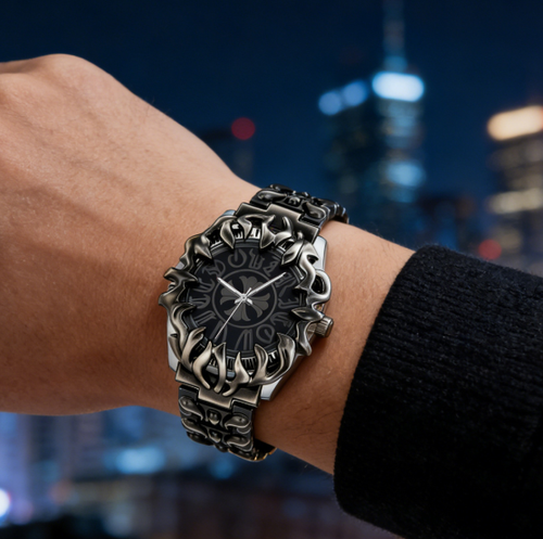 ✨DLJ-Cepin✨Vintage, Unconventional Metal Watch