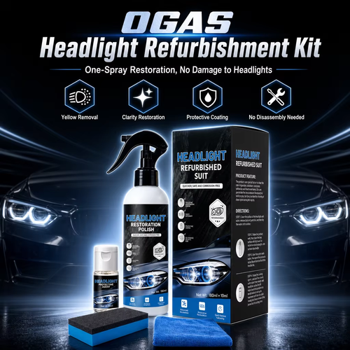 ✨DLJ-CePin✨Car Headlight Restoration Coating Kit