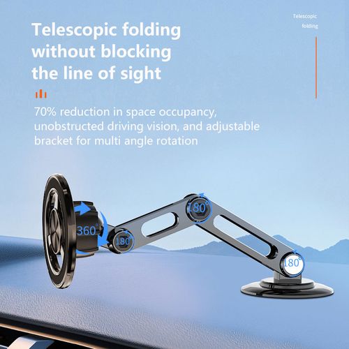 Universal Alloy Metal 360° Rotating Car Magnetic Phone