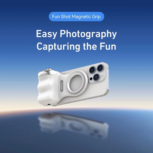 🔥XRF-cepin🔥TELESIN Magnetic Phone Camera Shoot Hand Grip Universal Smart Phone Holder Shooting Aid Remote Control Handle for Iphone Andriod