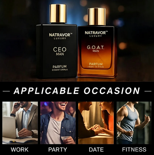 ✨DLJ-CePin✨Gentlemen's Fragrance Set 2 PCS with CEO MAN Perfume & G.O.A.TMAN Aroma