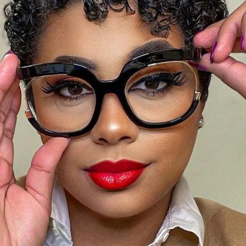 Large-framed glasses