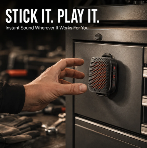 ✨DLJ-Cepin✨🔊 2026 New Magnetic Clip-On Bluetooth Speaker | IPX7 Waterproof, TWS Stereo