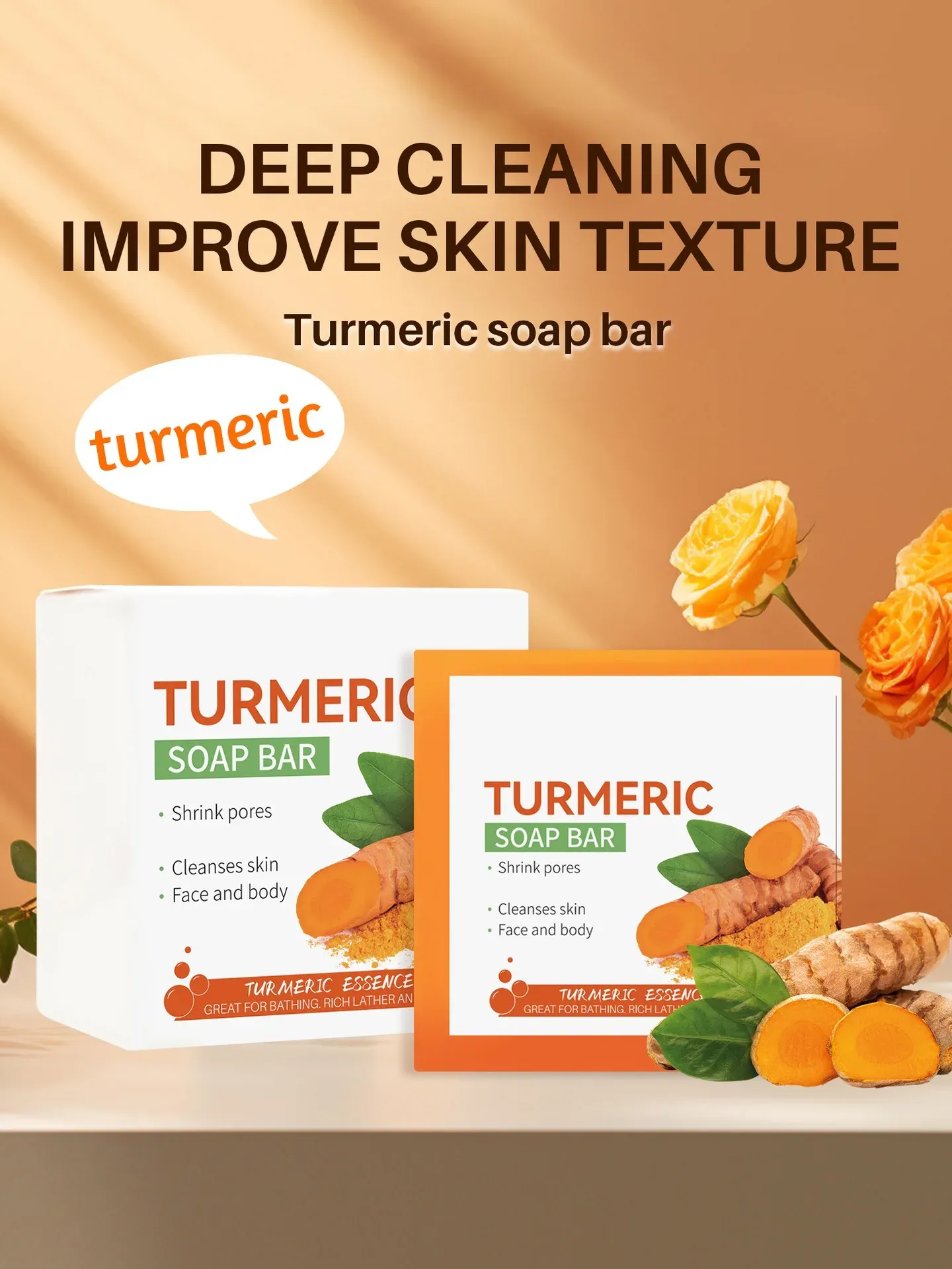 ✨DLJ✨Hand Made Turmeric Soap