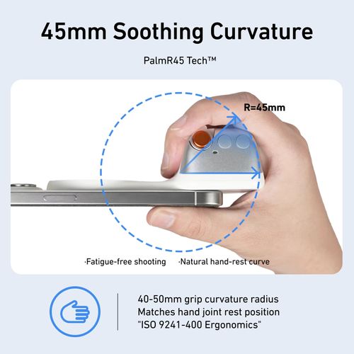 🔥XRF-cepin🔥TELESIN Magnetic Phone Camera Shoot Hand Grip Universal Smart Phone Holder Shooting Aid Remote Control Handle for Iphone Andriod