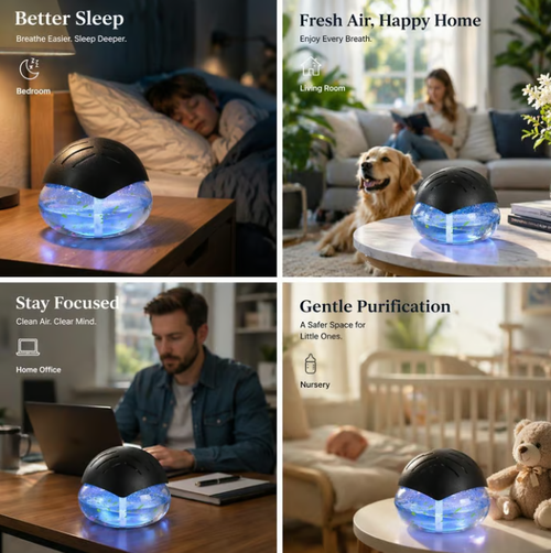 ✨DLJ-CePin✨Air Purifier & Aromatherapy Diffuser