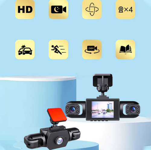 ✨DLJ✨4-Lens 360° View Car Dash Cam