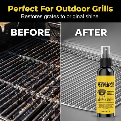 ✨DLJ-Cepin✨🧽 Heavy-duty BBQ cleaner – dissolves carbon, grease, and baked-on grime!