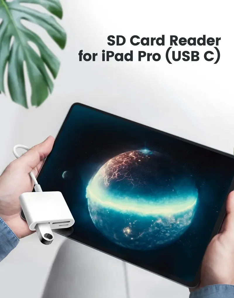 🔥ZZP-cepin🔥3-in-1 USB C OTG Adapter with TF ,SD,Micro Memory Card Reader, Type-C to USB C A Multi Port Hub for iPhone 15 16 Samsung Android Laptop, Supports camera data transfer