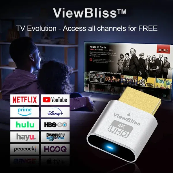 TV Streaming Device - Access All Channels for Free - No Monthly Fee