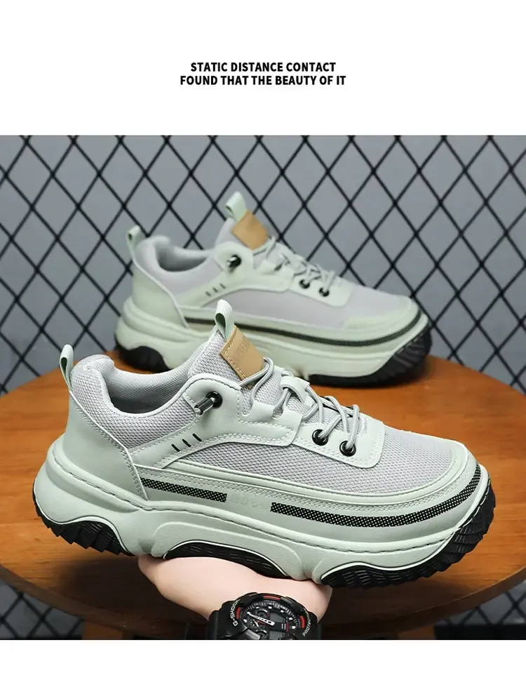 2025 new breathable men's mesh summer shoes