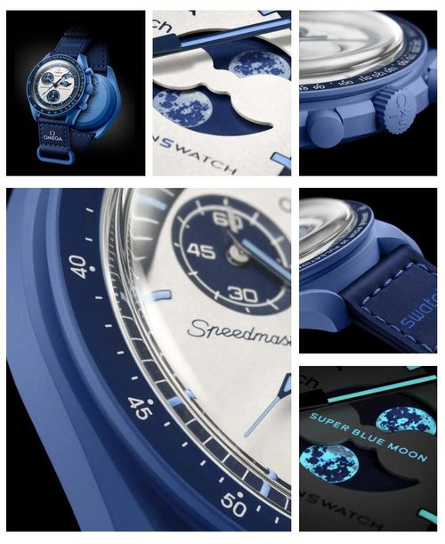 BIOCERAMIC MOONSWATCH MISSION TO THE SUPER BLUE MOONPHASE