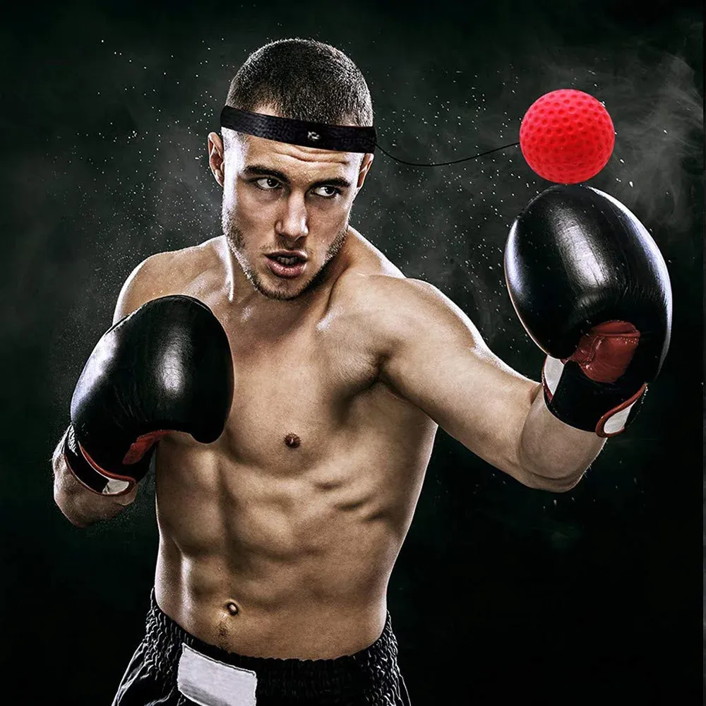 ✨DLJ✨Head-mounted boxing reaction ball