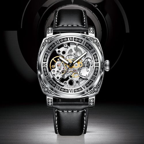 2025 TOP BRAND Multifunction engraved mechanical watch