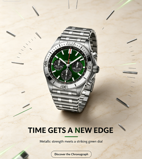 ✨DLJ-Cepin✨2026 Best-Selling Men's Fashion Quartz Watches with Steel Bracelets