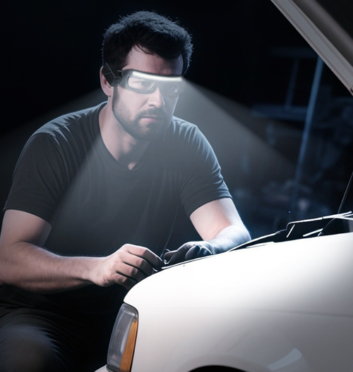 ✨DLJ-Cepin✨Rechargeable LED Work Light Glasses