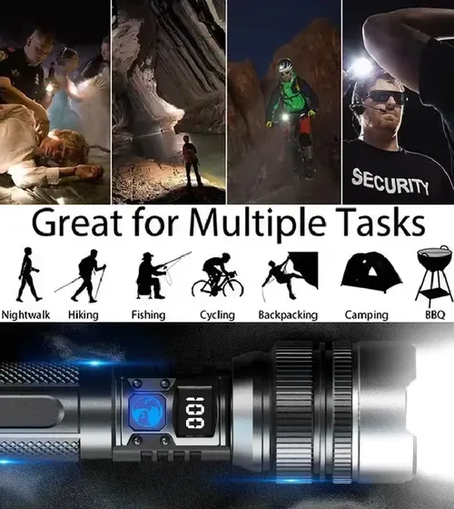 ✨DLJ✨The Ultimate Survival Flashlight