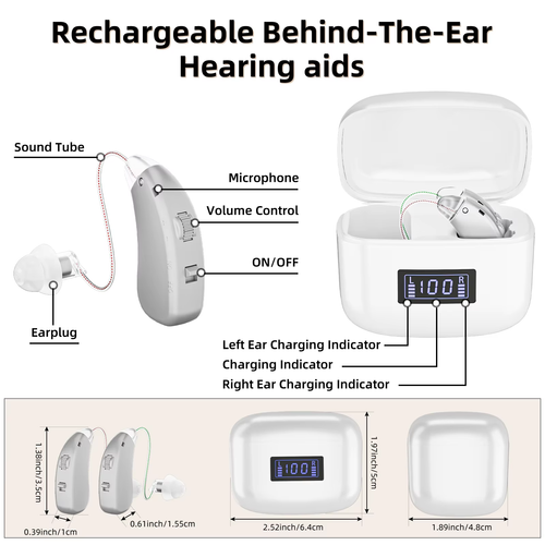 ✨DLJ-CePin✨2026 New Model Hearing Aid with Battery Level Indicator