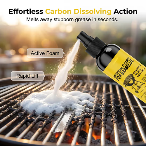 ✨DLJ-Cepin✨🧽 Heavy-duty BBQ cleaner – dissolves carbon, grease, and baked-on grime!
