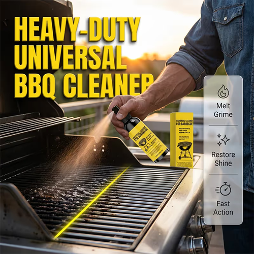 ✨DLJ-Cepin✨🧽 Heavy-duty BBQ cleaner – dissolves carbon, grease, and baked-on grime!