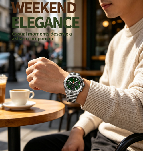 ✨DLJ-Cepin✨2026 Best-Selling Men's Fashion Quartz Watches with Steel Bracelets