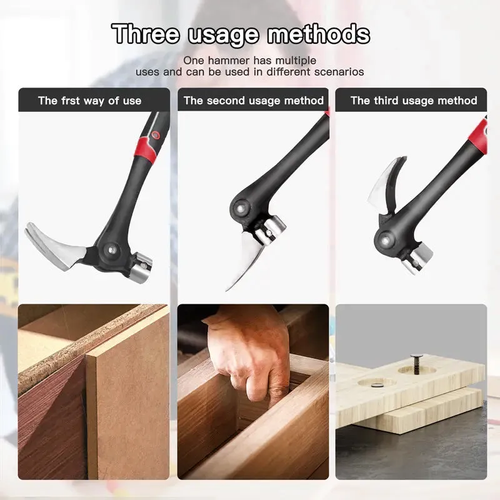 ✨DLJ-CePin✨️Multifunctional Magnetic Claw Hammer Tool