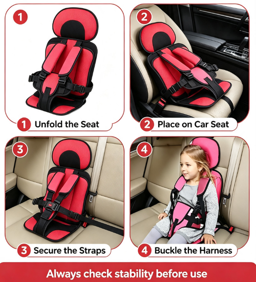✨DLJ-CePin✨Auto Child Safety Seat Simple Car