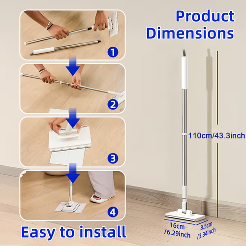 ✨DLJ-CePin✨2026 New Model: Hands-Free Multi-Function Mop for Home Use