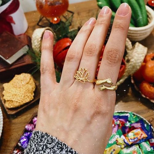 2024 new couple hug ring