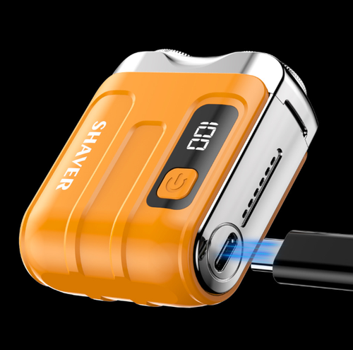 ✨DLJ-CePin✨Portable Mini Men's Electric Shaver – AI Beard Sensing, Magnetic Head, Fast Charge