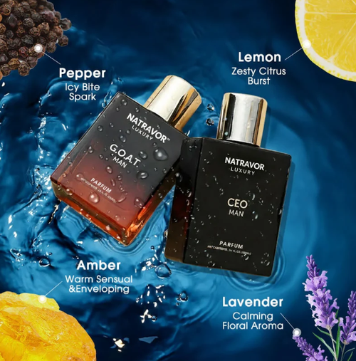 ✨DLJ-CePin✨Gentlemen's Fragrance Set 2 PCS with CEO MAN Perfume & G.O.A.TMAN Aroma