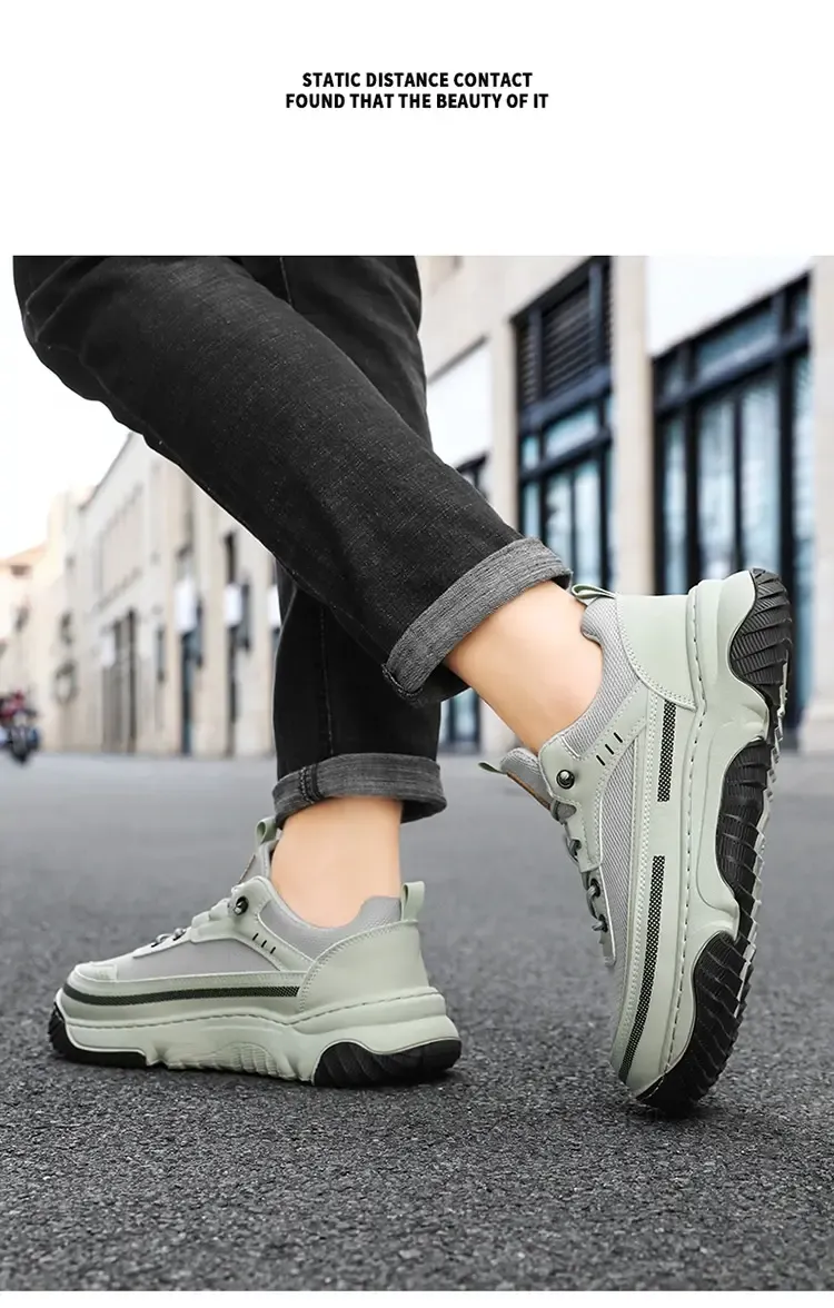 2025 new breathable men's mesh summer shoes