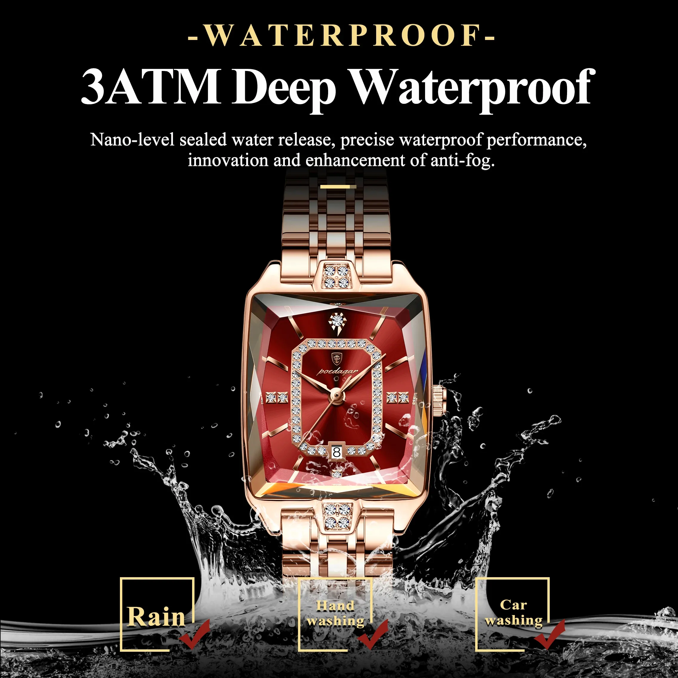 Top brand fashionable women's watches