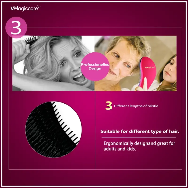 🔥ZZP-cepin🔥Detangling Brush-Best Brush for Women,Girls, Men & Boys - Use in Wet and Dry Hair
