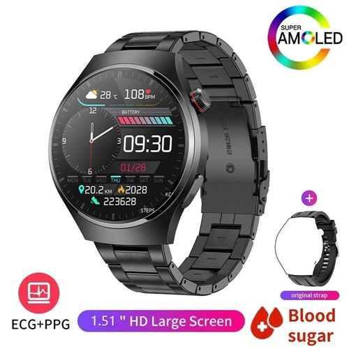 2025 New Laser ECG PPG Heart Rate Health Tracker Smart Watch