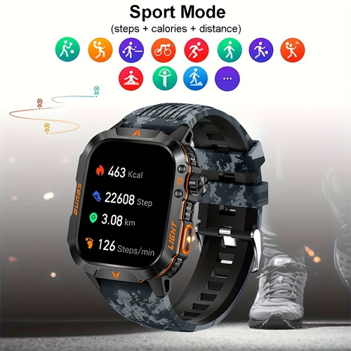 ✨DLJ- Cepin✨New Smartwatch with Bluetooth Heart Rate, Blood Pressure, and Body Temperature Monitoring