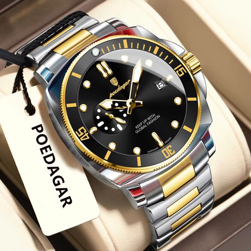 POEDAGAR Luxury Business Men's Watch