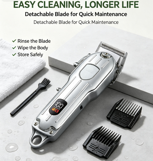 ✨DLJ-CePin✨Powerful Long-Lasting Rechargeable Hair Clipper