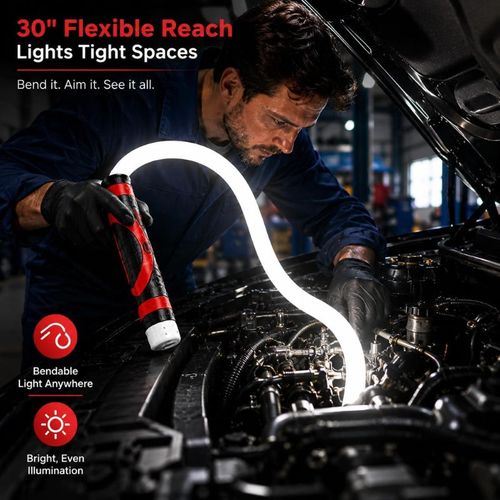 ✨DLJ-CePin✨30 Inch Silicone Flexible LED Light