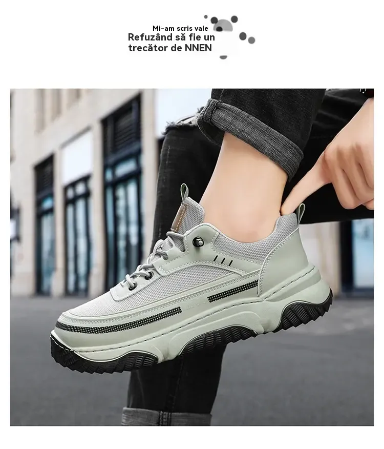 2025 new breathable men's mesh summer shoes