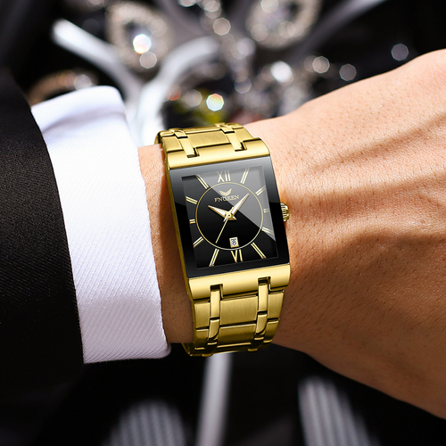 ✨DLJ-CePin✨Luxury Men Quartz Watch Steel Bracelet