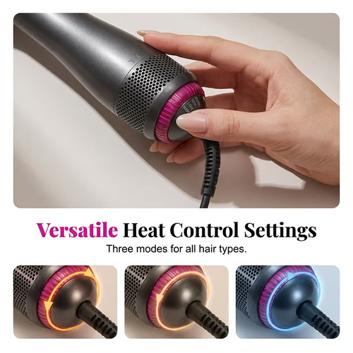 ✨DLJ-Cepin✨💥Professional 3-in-1 Hot Air Brush – Dry, detangle & volumize