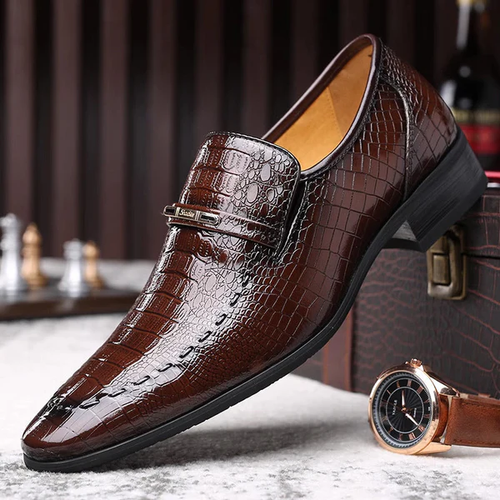 Leather shoes for men