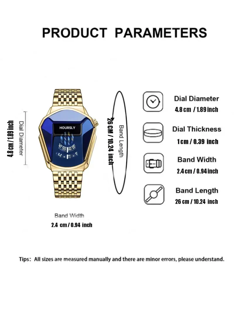 🔥ZZP-CEPIN🔥Men's Business Quartz Watch with Snake Head Motorcycle Design